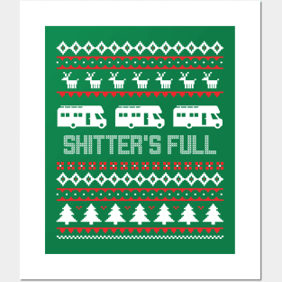 Cousin Eddie Shitter's Full Christmas Sweater Posters and Art